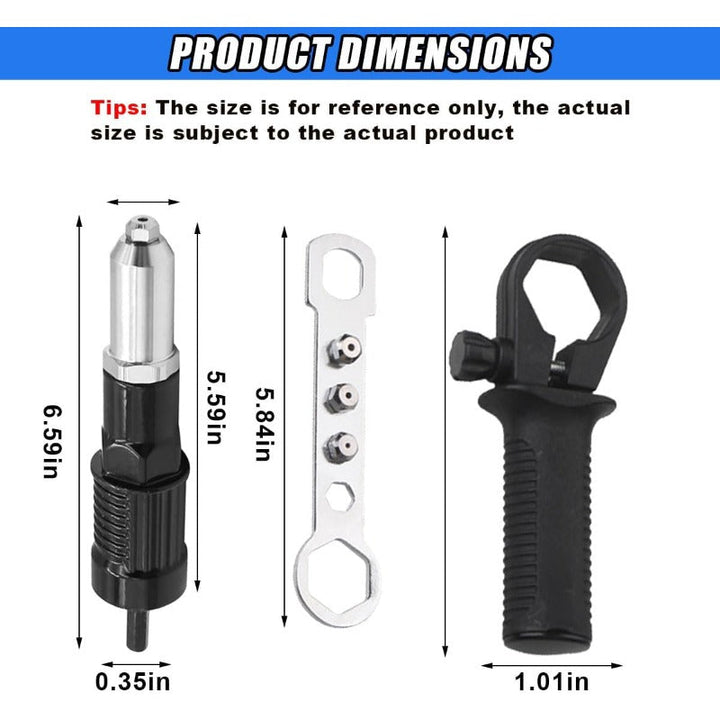Drill Rivet Gun Adapter – Waregami