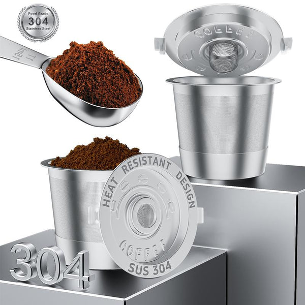 Eptchn Reusable Stainless Steel Coffee Pod for Keurig 1.0