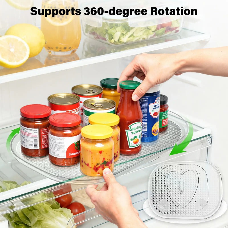 Rectangular Fridge Lazy Susan – Waregami