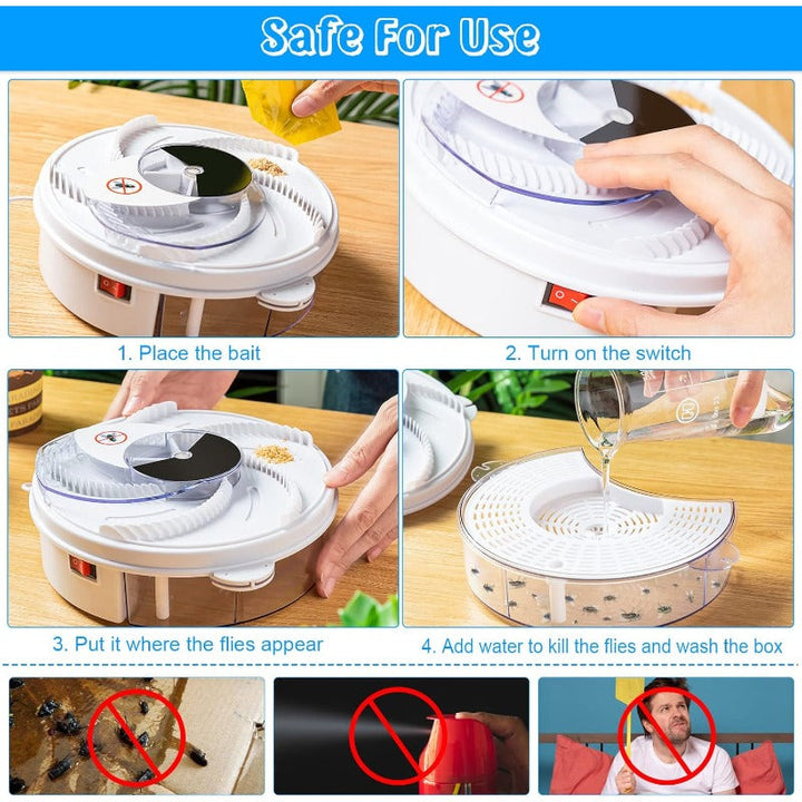 Automatic Rotating Fly Catcher – Waregami