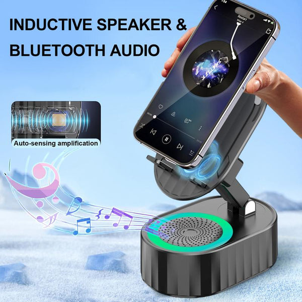 5-in-1 Mobile Phone Stand with Inductive Speaker